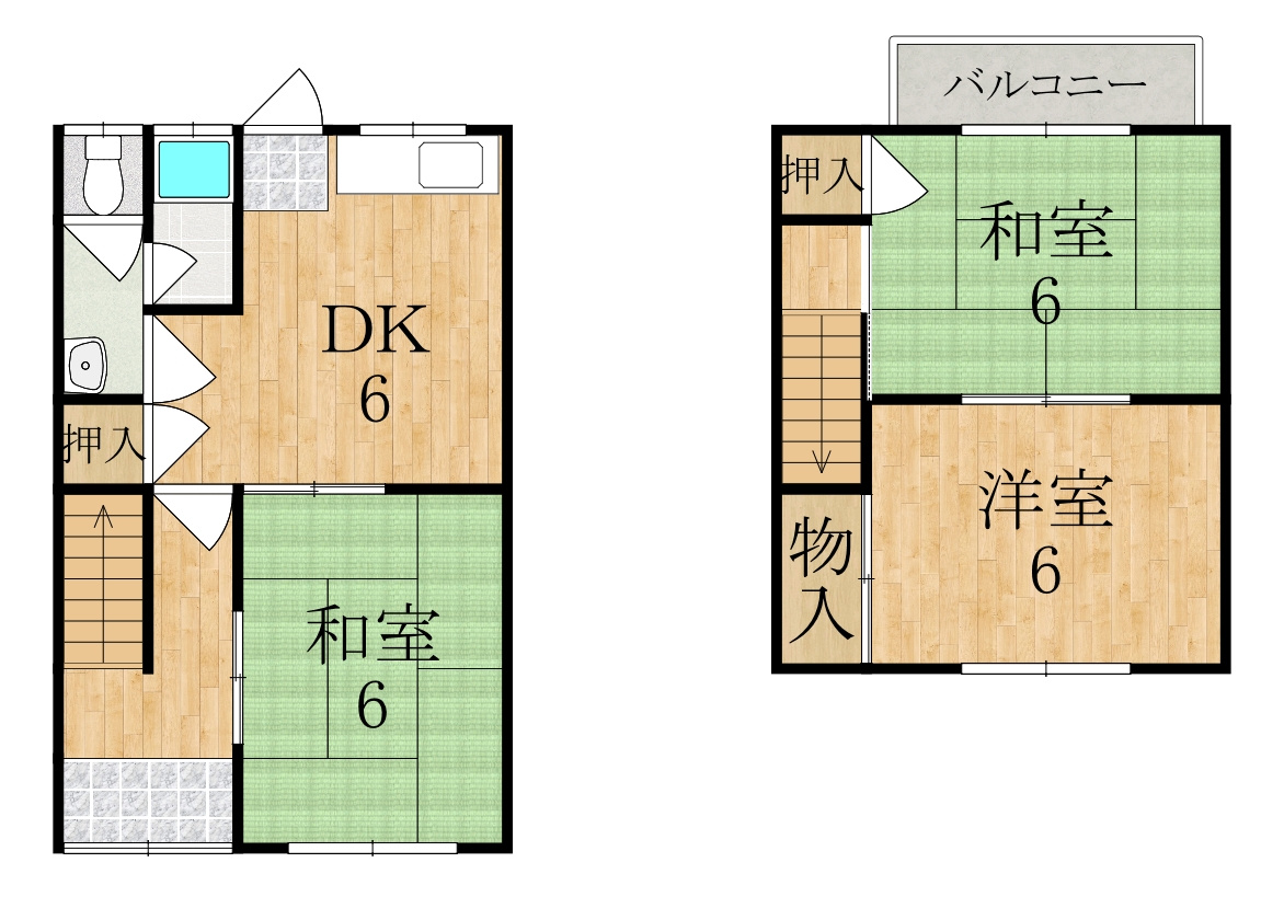 藤井住宅の間取り