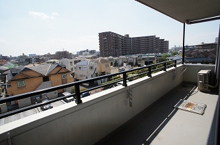 ソーニ・ドゥ・オーロのバルコニー