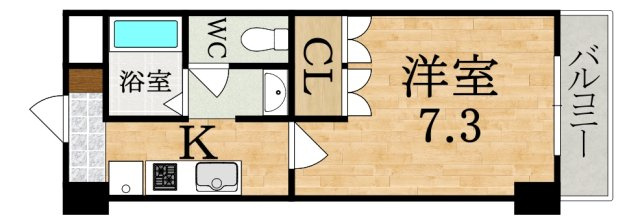 グリーンフィール大宮の間取り