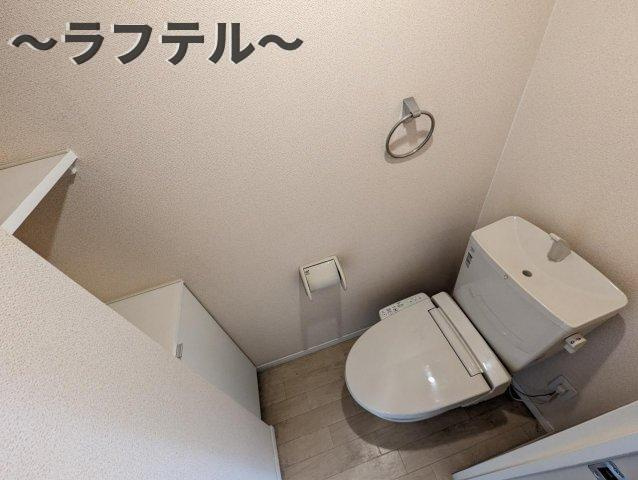 狭山市富士見１丁目のアパートのトイレ|別号室イメージ
