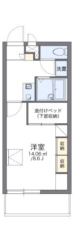 レオパレスＦｏｎｄ　Ｖｉｌｌａｇｅの間取り