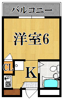 ＧＲＭ二条の間取り