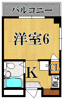 ＧＲＭ二条の間取り