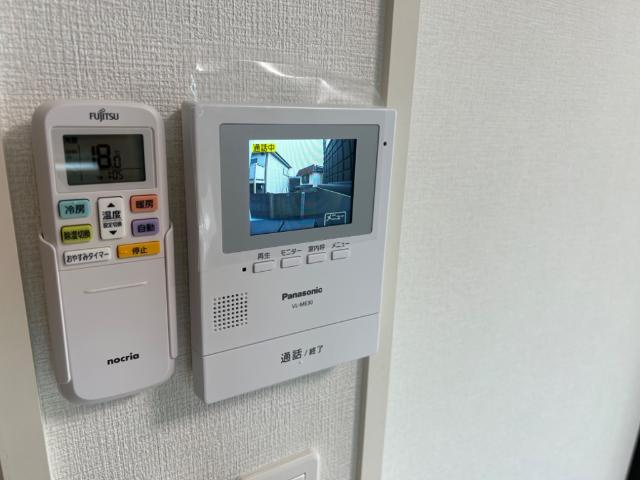 田原本町三笠アパート新築工事の内装|セキュリティ（イメージ）