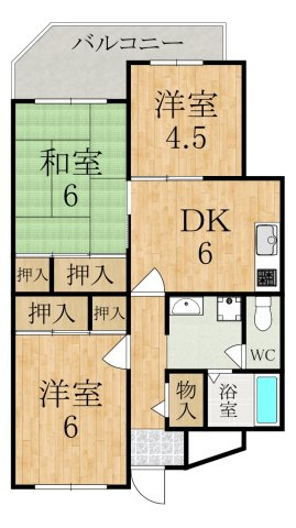 Amenity24の間取り