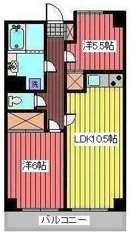 グレイスハイムの間取り