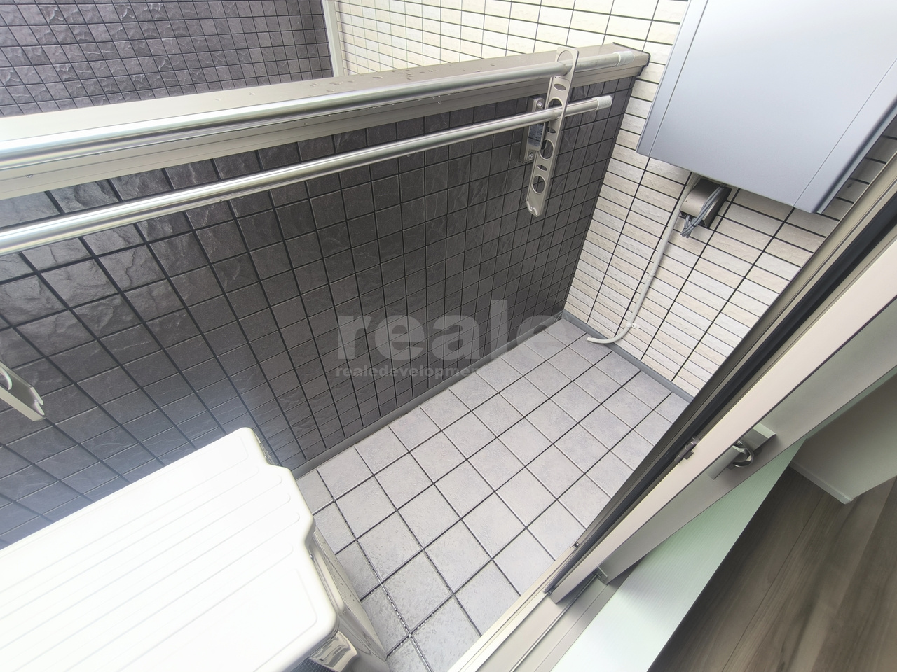 練馬区関町南４丁目の賃貸マンションのバルコニー