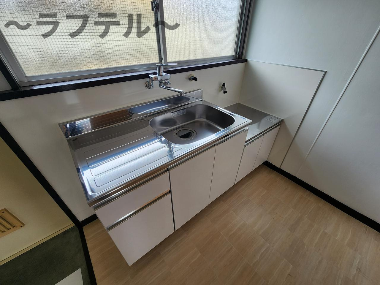 コーポ名取1号棟のキッチン