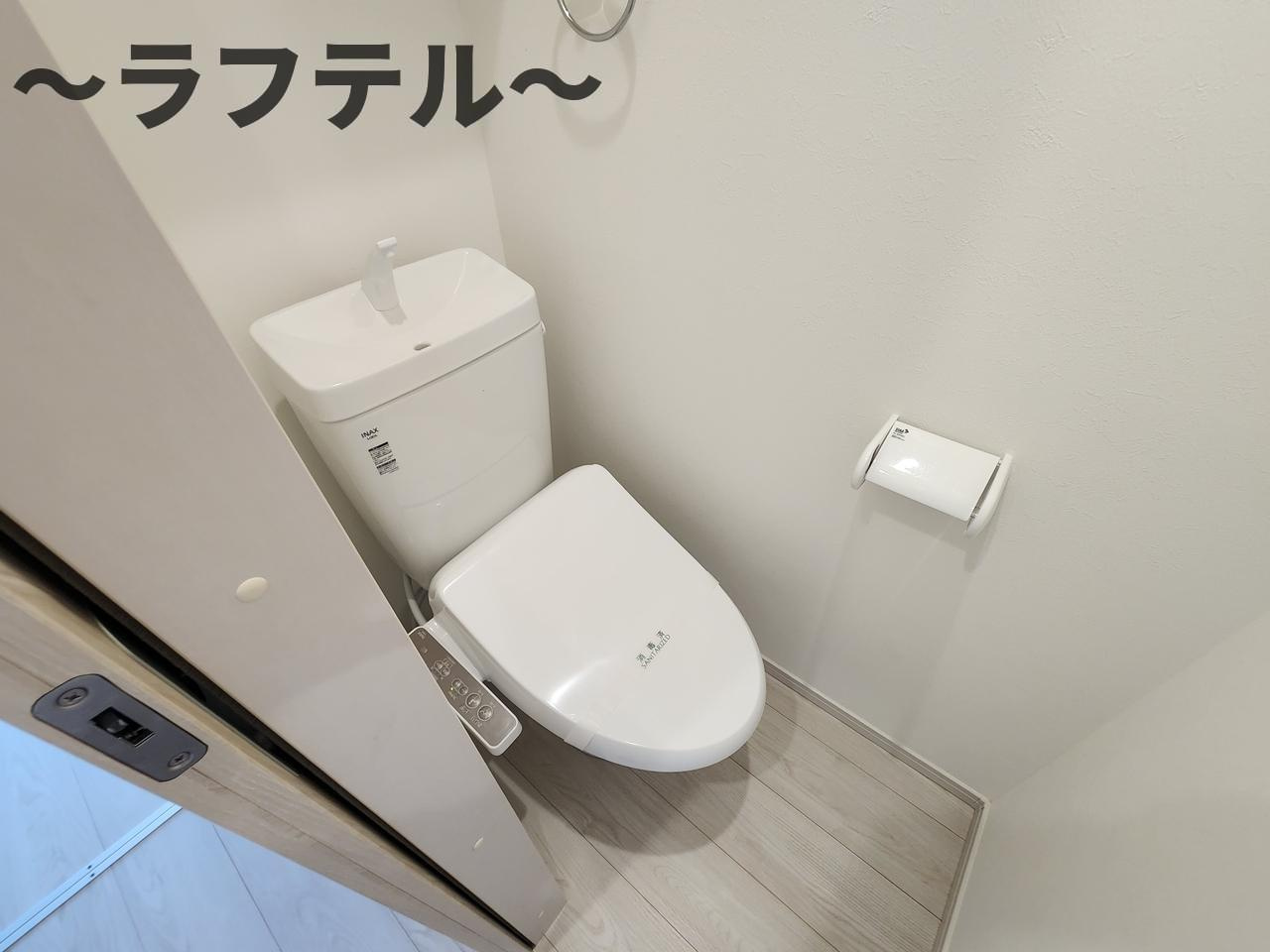 MELLAS武蔵藤沢のトイレ|同メーカー施工　別部屋イメージ写真
