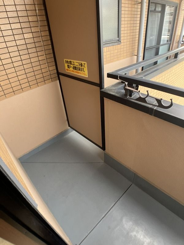 カーサパスコロのバルコニー