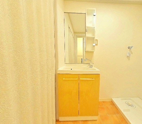 ハイツ山田南の独立洗面台