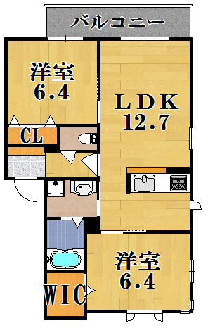 フェリオ城山台　イーストの間取り