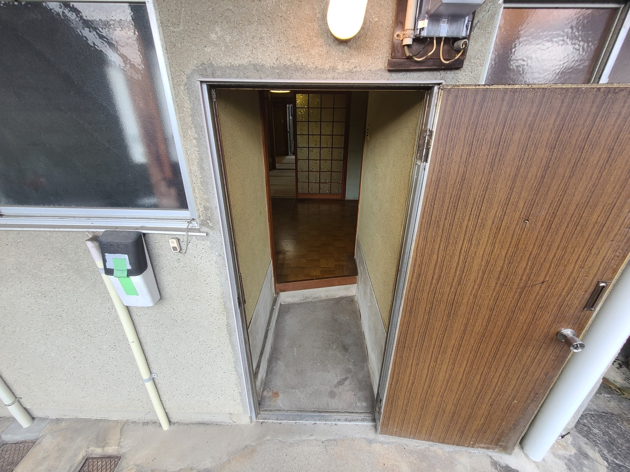 杉ノ荘の玄関