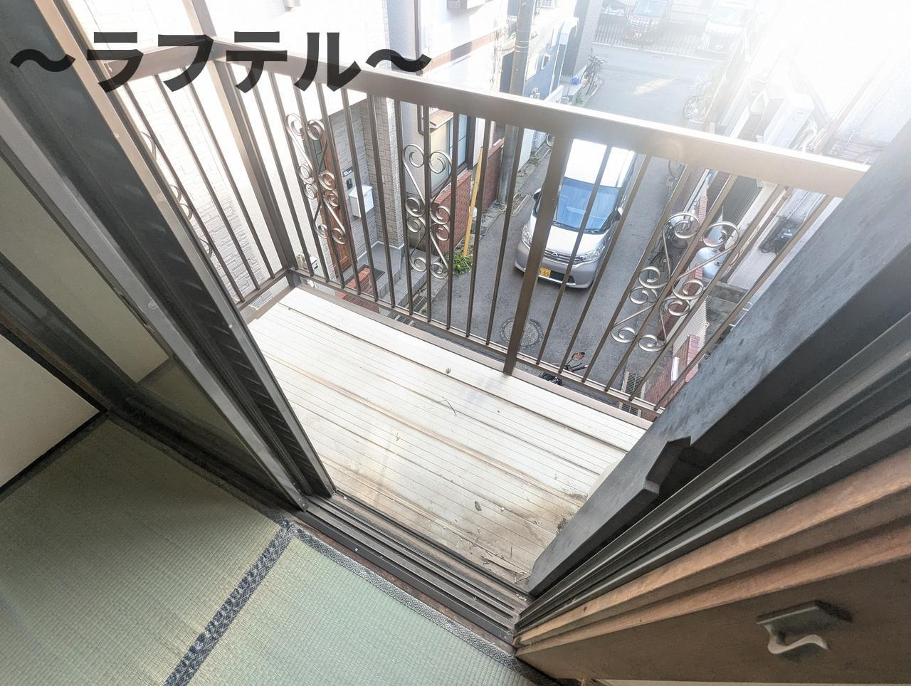 西所沢一丁目貸家のバルコニー