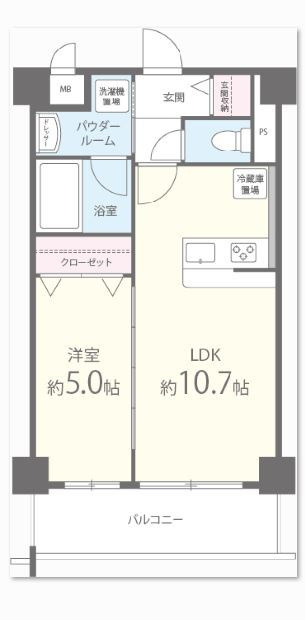 ロンド・エーデルワイスの間取り