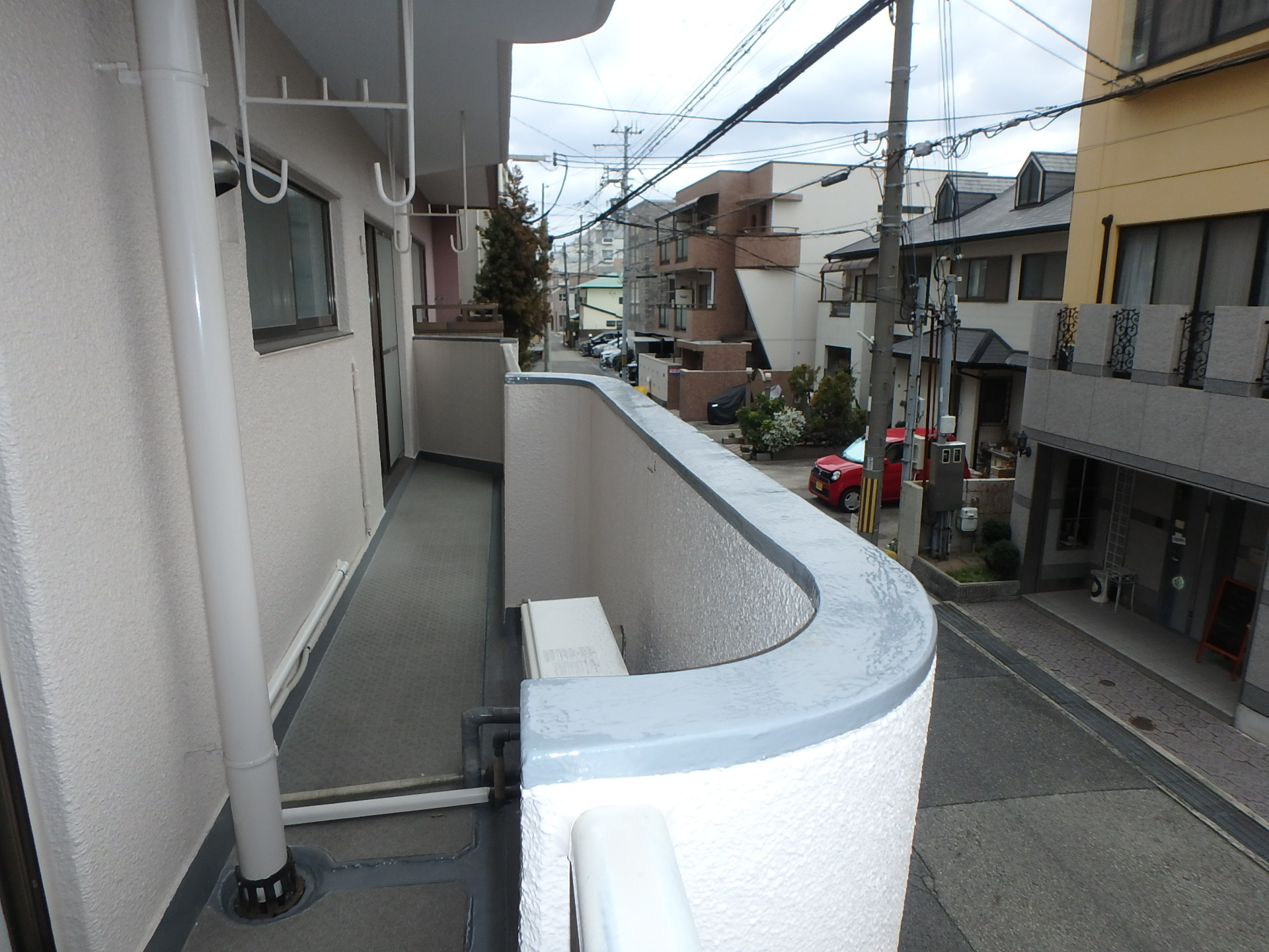 サニーライフ住吉のバルコニー