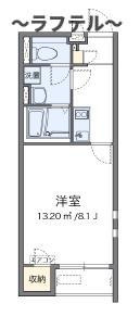 所沢市小手指元町２丁目のアパートの間取り