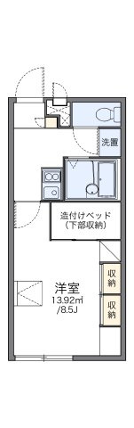 レオパレスＢｌｏｓｓｏｍの間取り