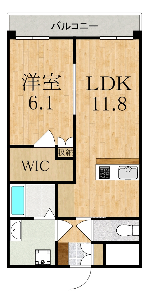 リーガパレスの間取り