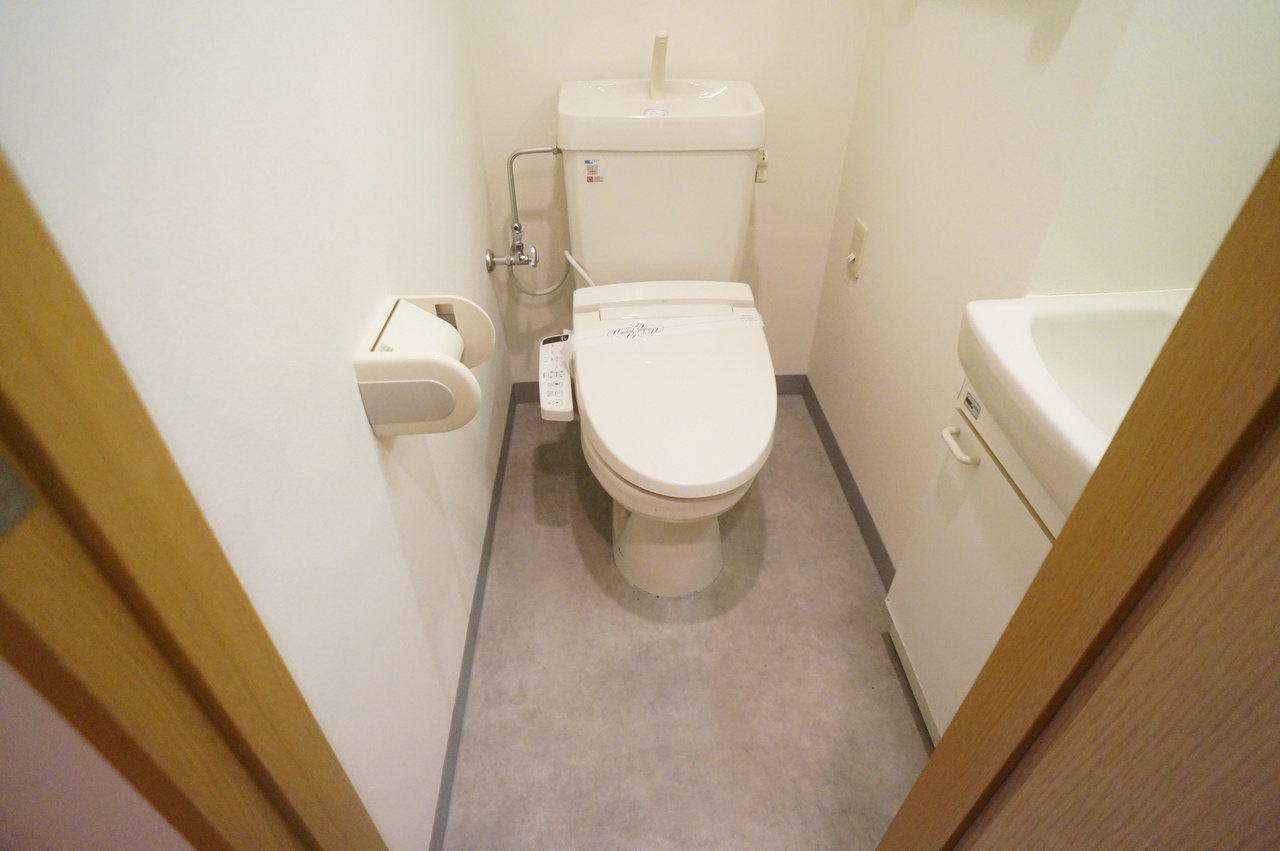 木津南パークサイドヴィレッヂのトイレ|清潔感のあるトイレです
