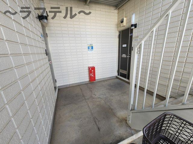 グリーンハイツ田中Ⅱのロビー