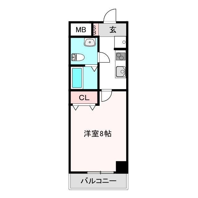 レグルス阿倍野の間取り