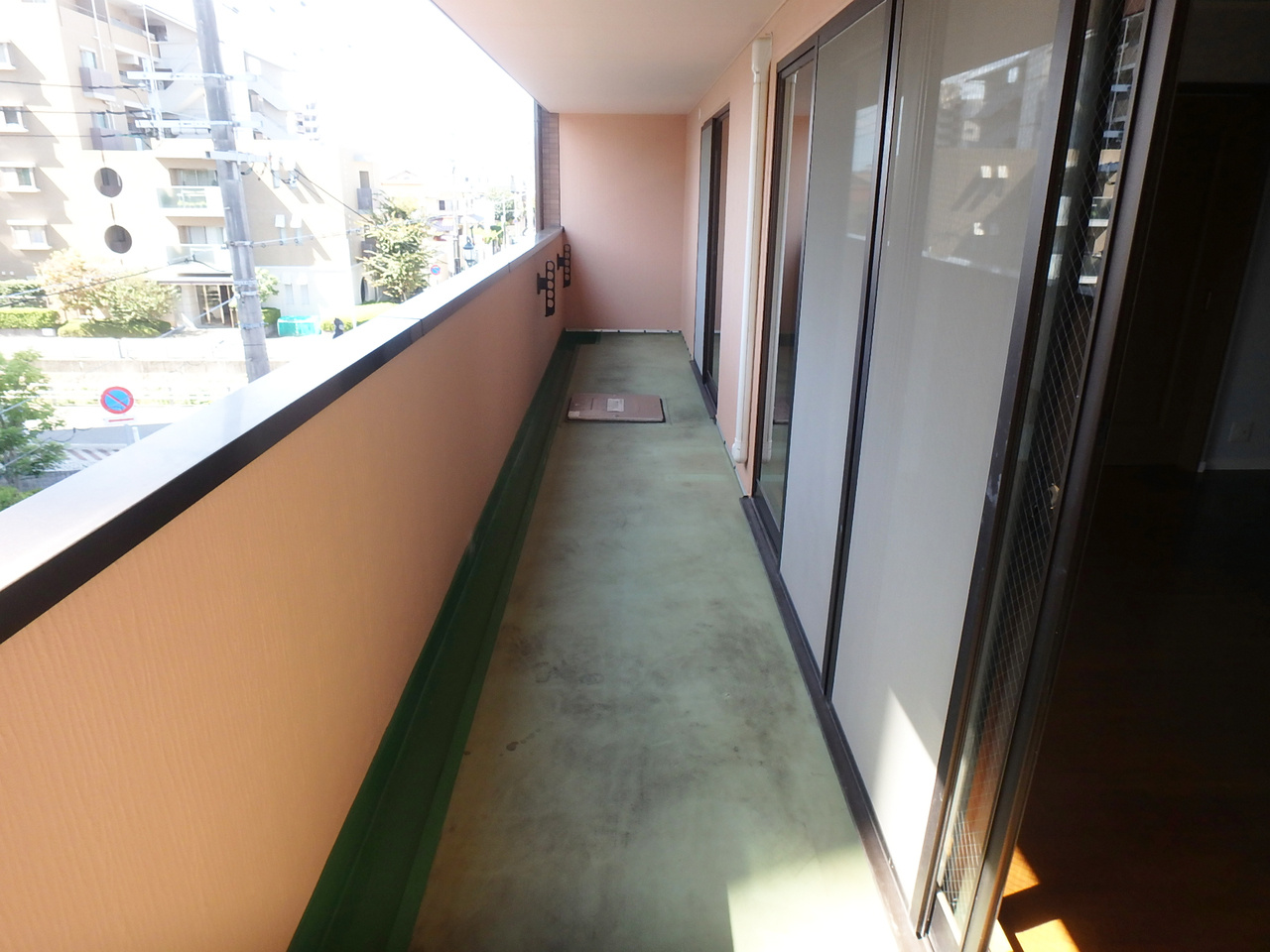 それいゆ甲風園のバルコニー
