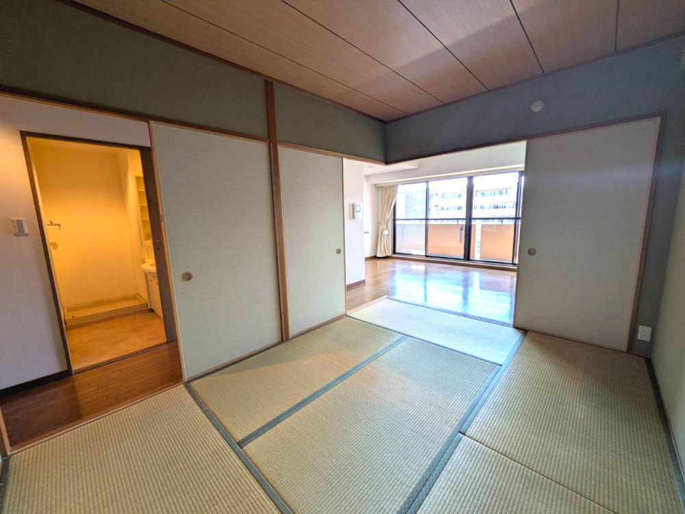 ルネ門戸東西棟の和室|和室があると落ち着いた雰囲気になりますね