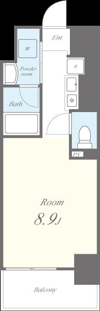 N Residence 新今宮の間取り