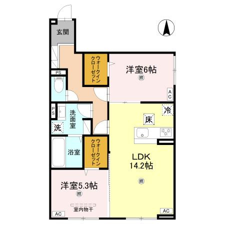 RETORIA阪南町の間取り