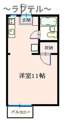 リバーサイドハイツC棟の間取り