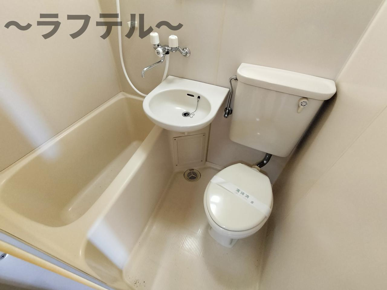 リバーサイドハイツC棟の浴室