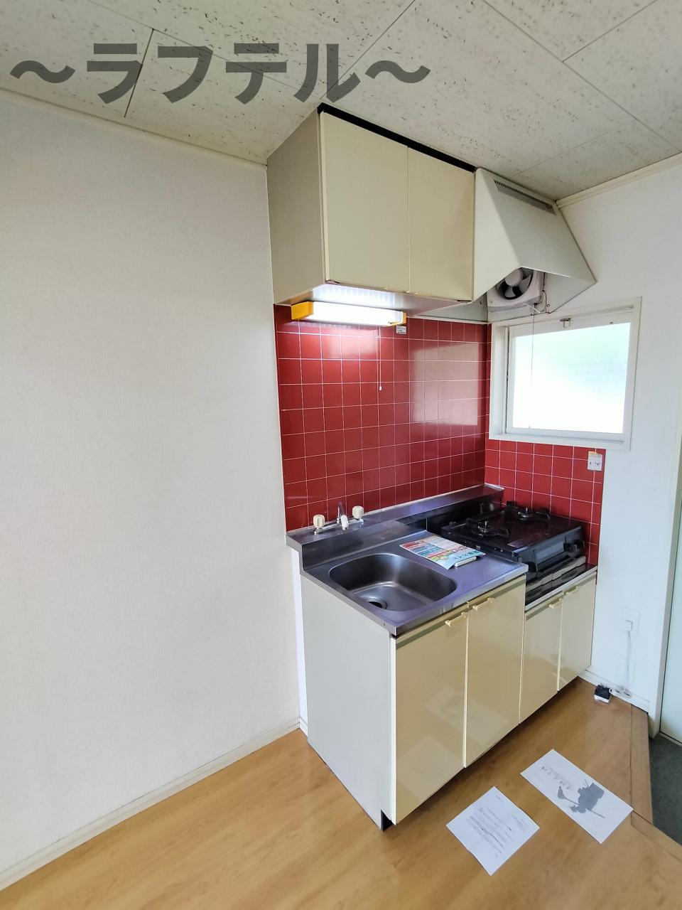 リバーサイドハイツC棟のキッチン