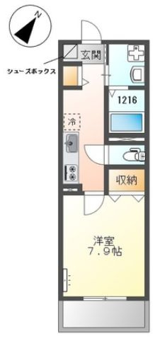 ルーク　ジュミリアの間取り