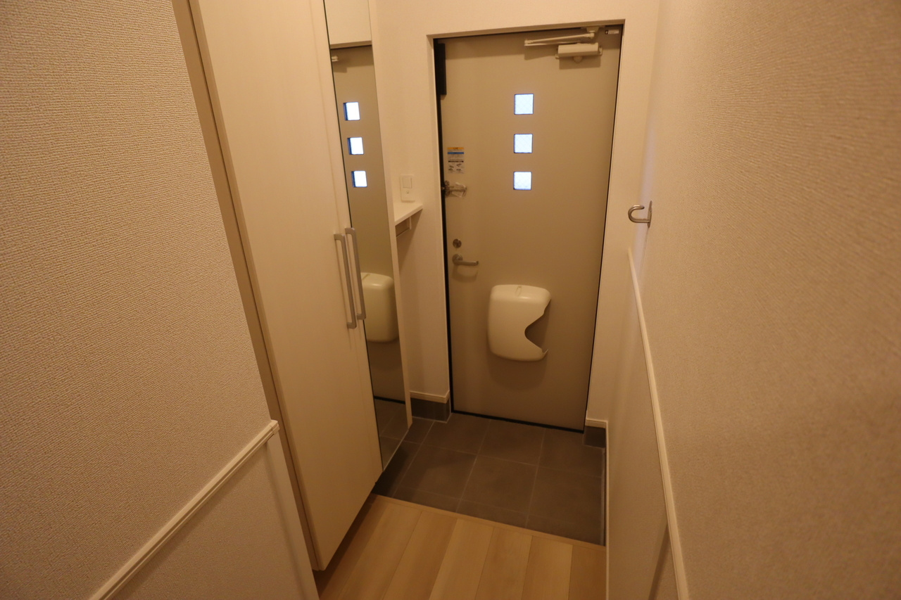 パルクレールの玄関