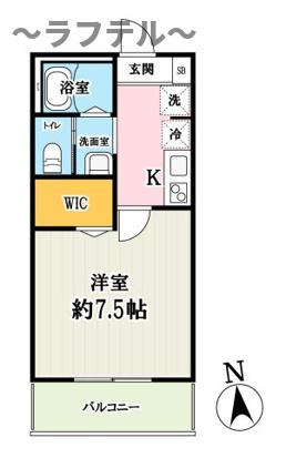 キャメル所沢青葉台の間取り