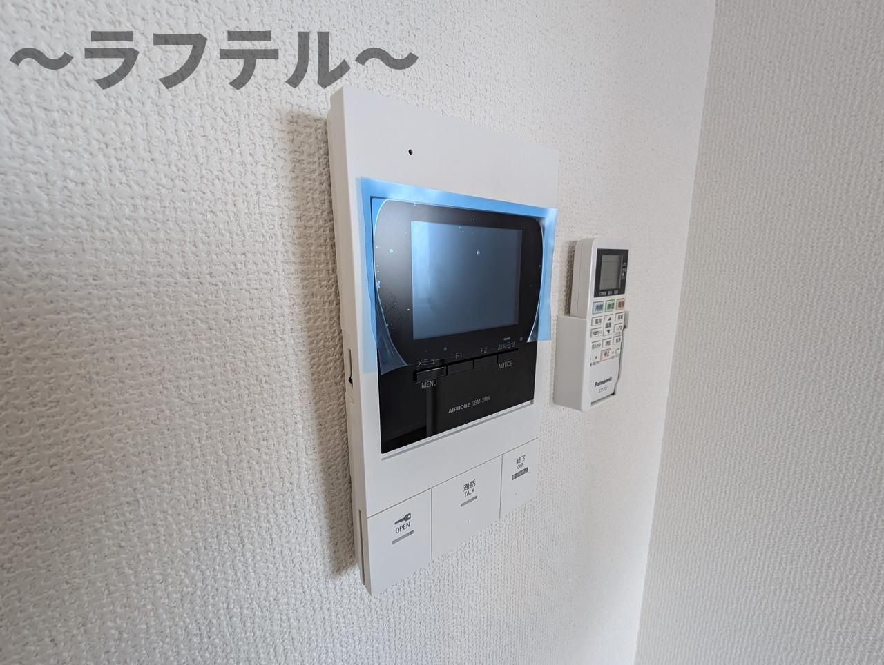 (仮)所沢市向陽町アパートのセキュリティ|同メーカー施工　別部屋イメージ写真