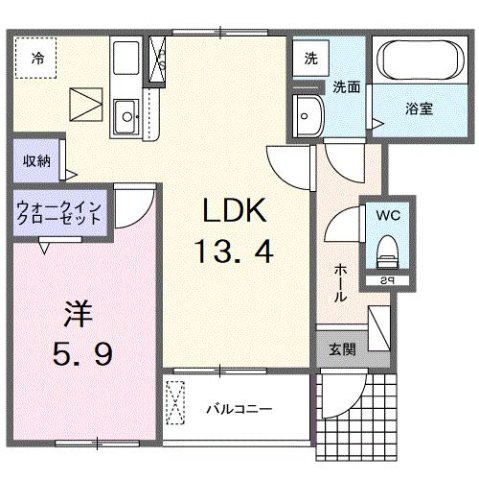 ヒカルサ所沢の間取り