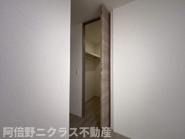 グランピース駒川の収納