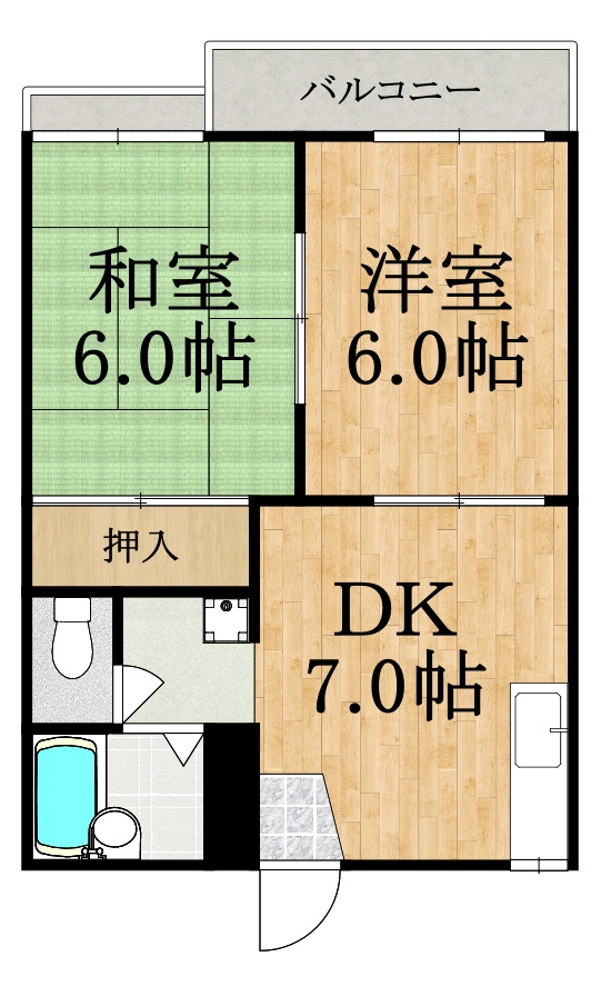 タウニィサカイの間取り