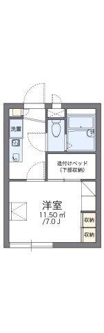 レオパレスＮステージの間取り