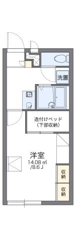 レオパレスＴｏ２の間取り
