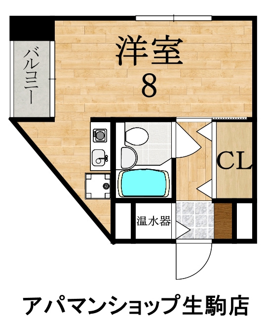 パレス本町の間取り