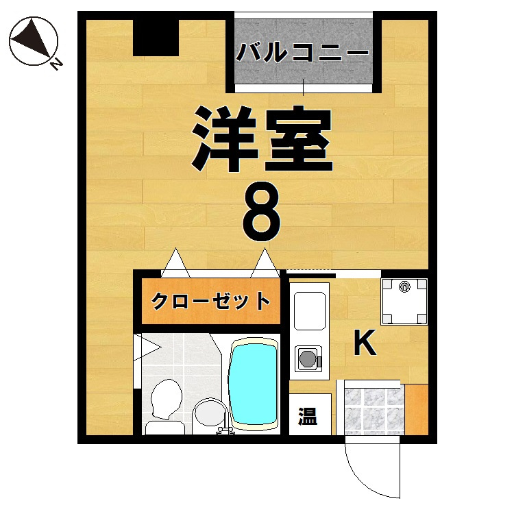 パレス本町の間取り