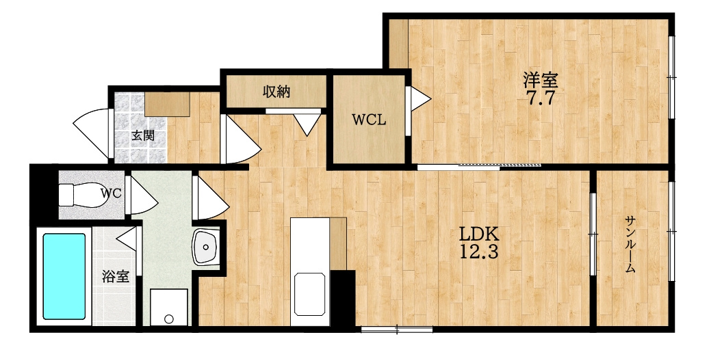 レコルトの間取り