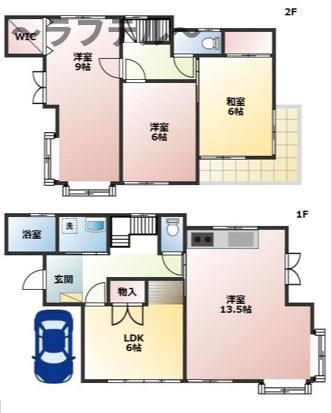 パレOY小谷田の間取り
