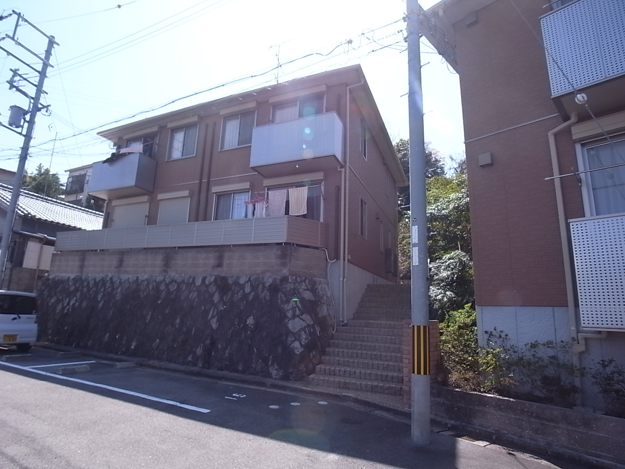 シャーメゾン東松ヶ丘Ａのエントランス