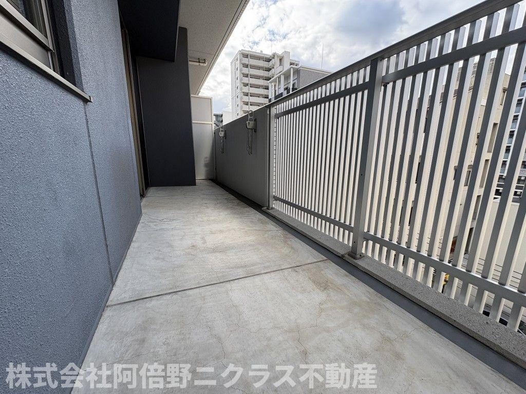 Le･Sel上町台のバルコニー|内装は別部屋の参考写真です。