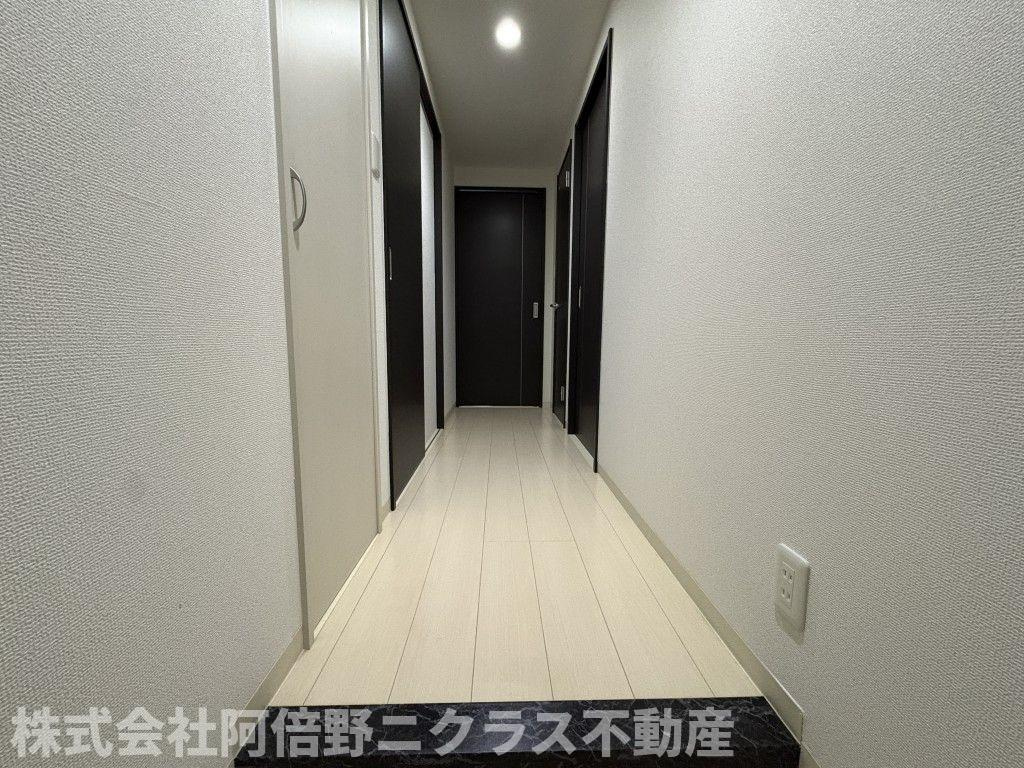 Le･Sel上町台の玄関|内装は別部屋の参考写真です。