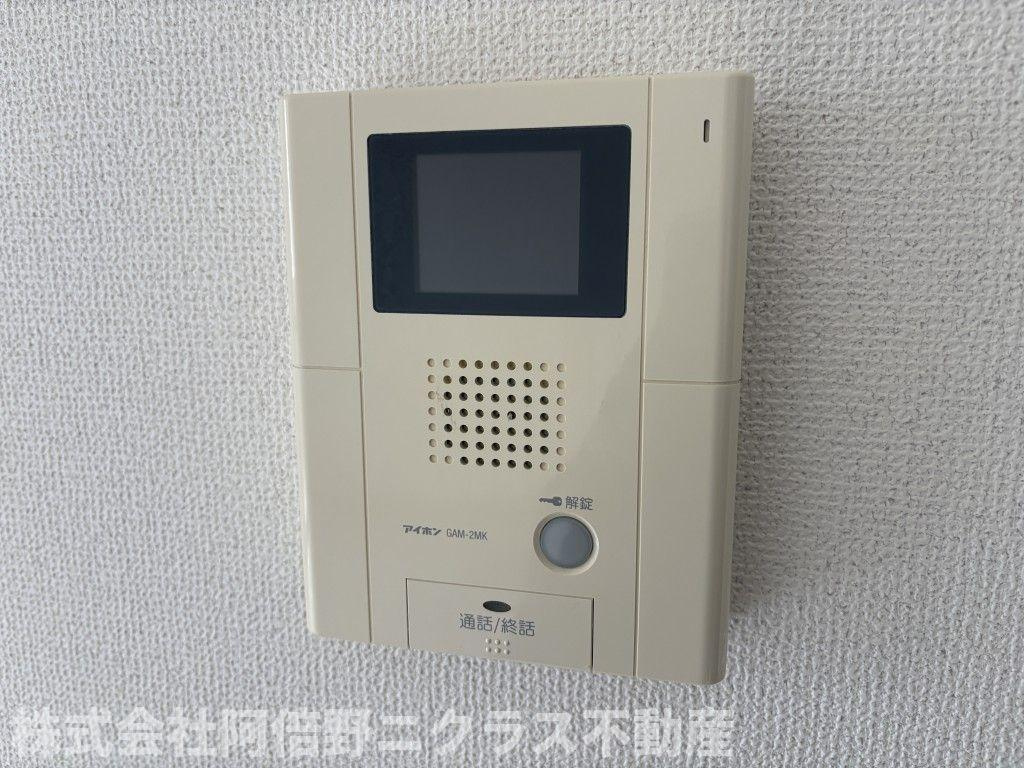 Le･Sel上町台のセキュリティ|内装は別部屋の参考写真です。